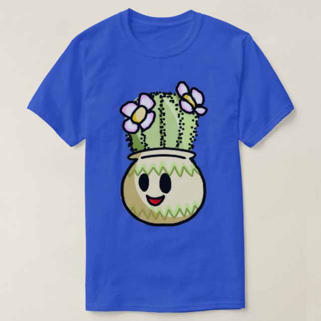 Cactus Succulent T-Shirt (Design Front)