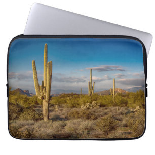 Cactus Sunset in Arizona Laptop Sleeve