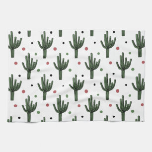 Cactus Tea Towel
