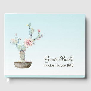 Cactus Themed All Purpose Guest Book