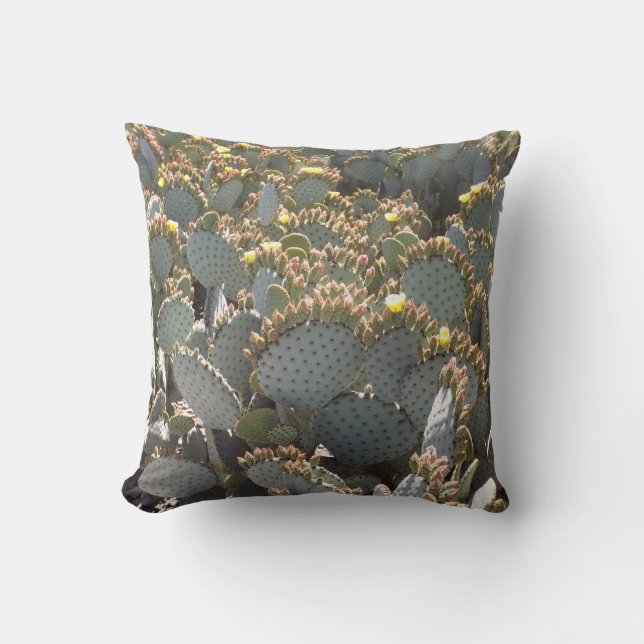 Cactus Throw Pillow (Front)