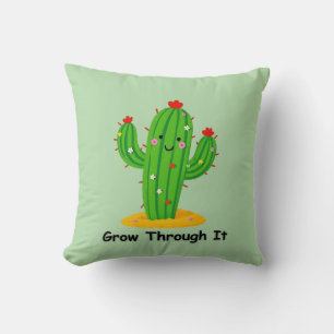 Cactus Throw Pillow