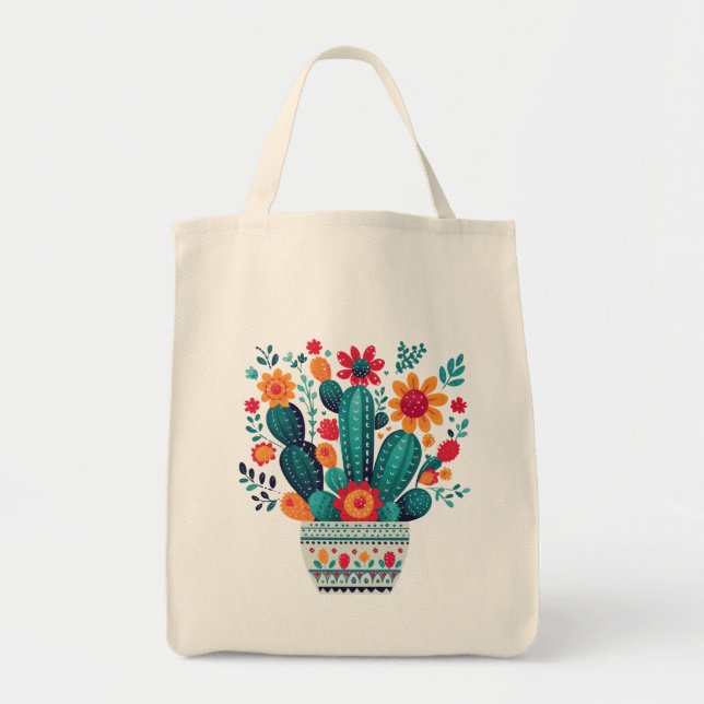Cactus Tote Bag (Front)