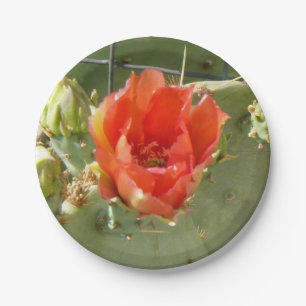 Cactus Tough and Beautiful paper plates