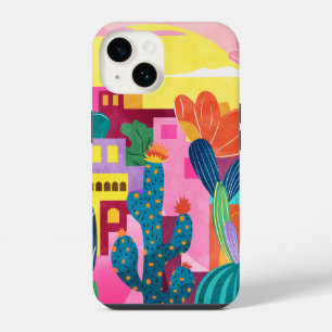 Cactus Town iPhone 14 Case