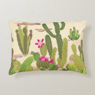 Cactus Variety Decorative Cushion