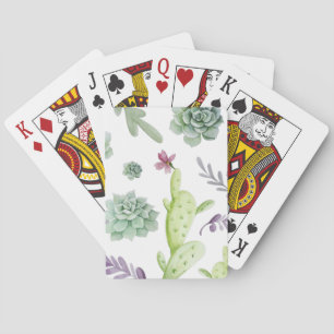 Cactus Variety Playing Cards
