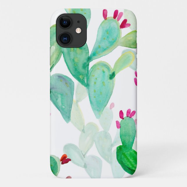 Cactus Watercolor iPhone Case-Mate iPhone Case (Back)
