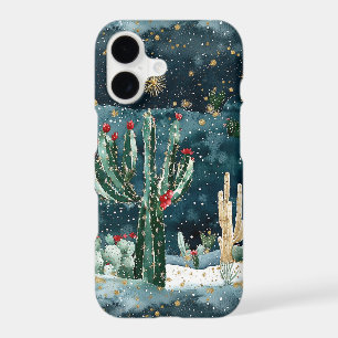 Cactus Western Cowboy Cowgirl Christmas