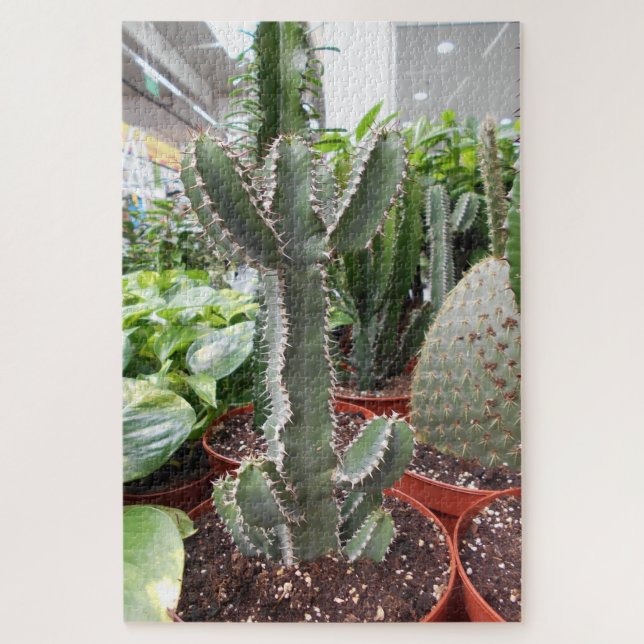 Cactus World Jigsaw Puzzle (Vertical)