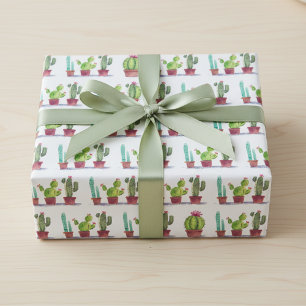 Cactus Wrapping Paper 