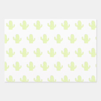 Cactus Wrapping Paper Sheet