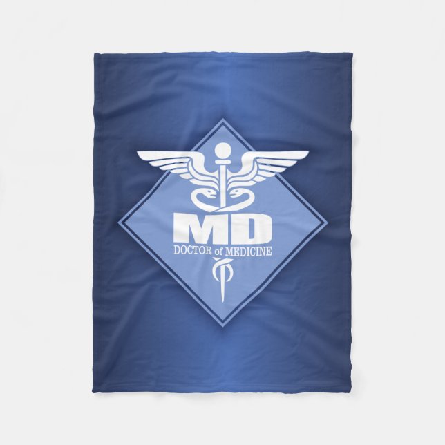 Cad MD (diamond) Fleece Blanket (Front)