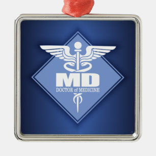 Cad MD (diamond) Metal Tree Decoration