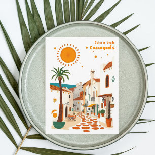 Cadaqués spain holiday mediterranean Postcard