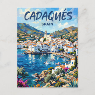 Cadaqués Spain Postcard
