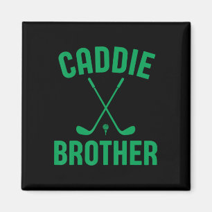 Caddie Brother Golf Club Golfing Golfer Cute Golf  Magnet