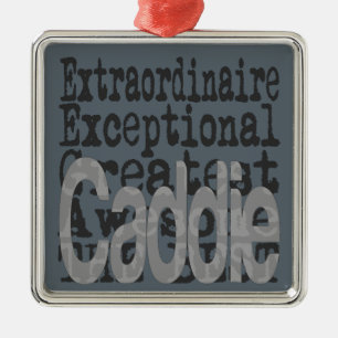 Caddie Extraordinaire Metal Ornament