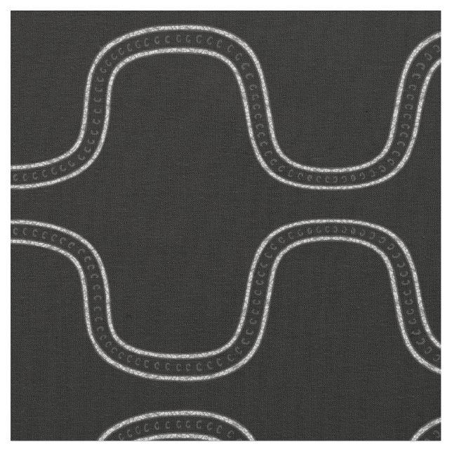 Caddo Art Fabric Native American Art Fabric (Close Up)