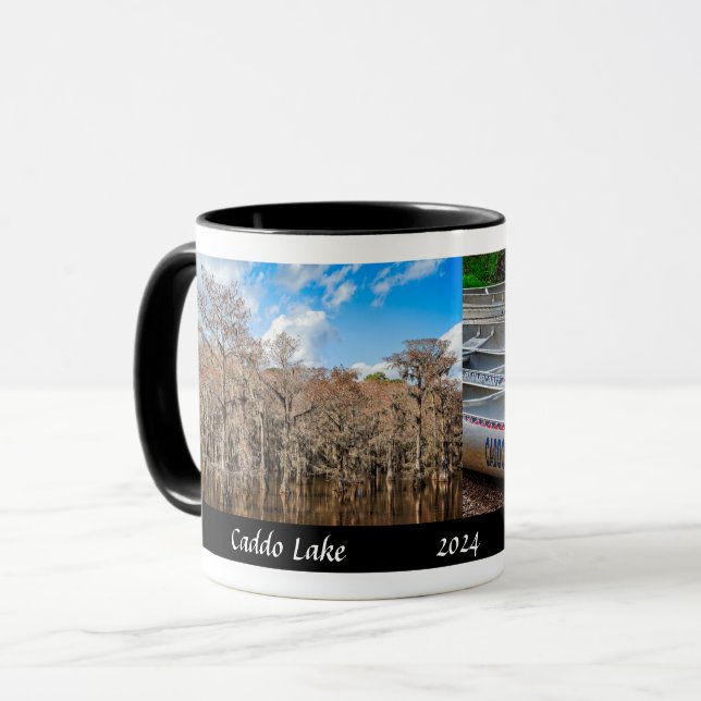 Caddo Lake State Park, Cypress Trees - Designer Mug (Front Left)