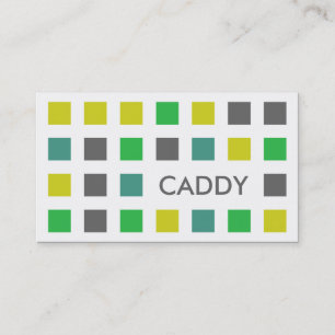 CADDY (mod squares) Business Card