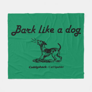 Caddyshack   Bark Like A Dog! Fleece Blanket