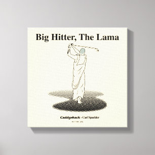 Caddyshack Big Hitter, The Lama Canvas Print
