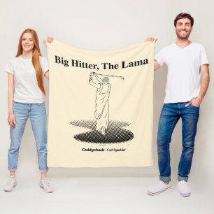 Caddyshack Big Hitter, The Lama Fleece Blanket