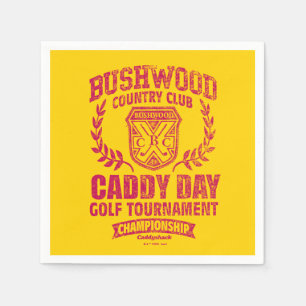 Caddyshack Bushwood Country Club Caddy Day Golf Napkin