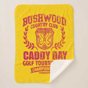 Caddyshack Bushwood Country Club Caddy Day Golf Sherpa Blanket