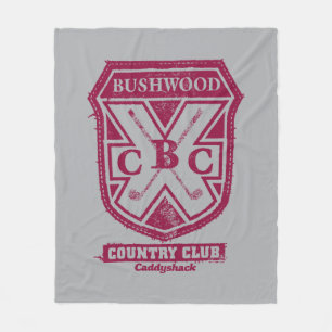 Caddyshack   Bushwood Country Club Crest Fleece Blanket
