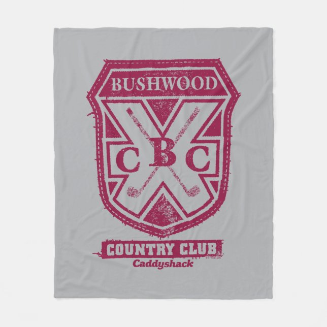 Caddyshack | Bushwood Country Club Crest Fleece Blanket (Front)