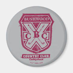 Caddyshack   Bushwood Country Club Crest Magnet