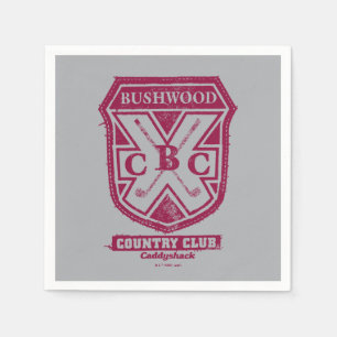 Caddyshack   Bushwood Country Club Crest Napkin