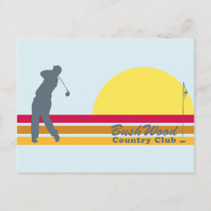 Caddyshack   Bushwood Country Club Sunrise Postcard