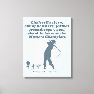 Caddyshack Cindrella Story Canvas Print