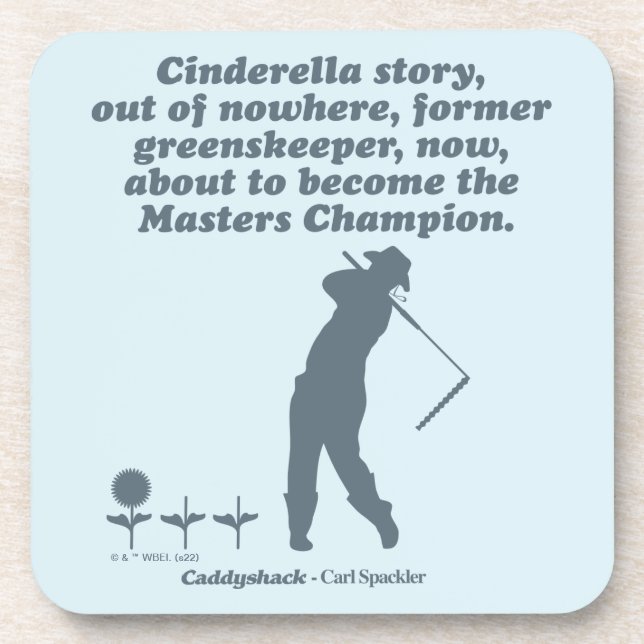Caddyshack | Cindrella Story Coaster (Front)