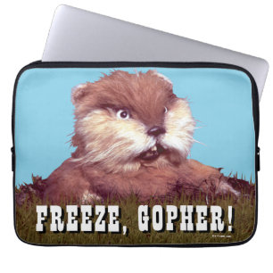 Caddyshack   Freeze, Gopher! Laptop Sleeve
