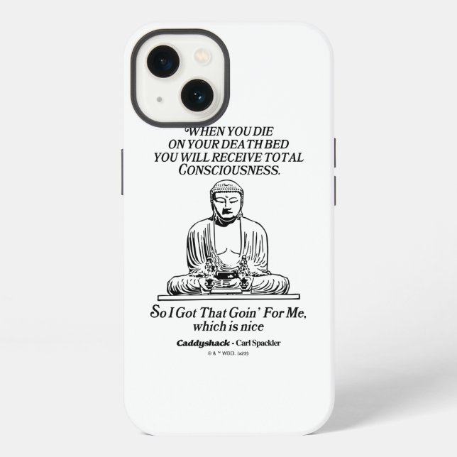 Caddyshack I Got That Going For Me iPhone Case (Back)