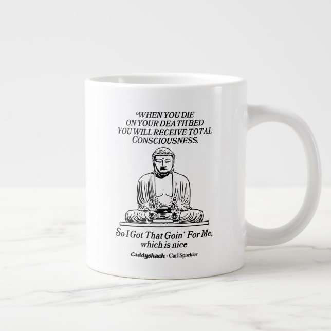 Caddyshack I Got That Going For Me Large Coffee Mug (Right)