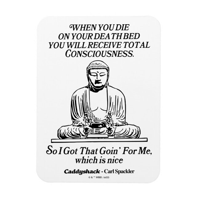 Caddyshack I Got That Going For Me Magnet (Vertical)