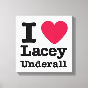 Caddyshack I Love Lacey Underall Canvas Print