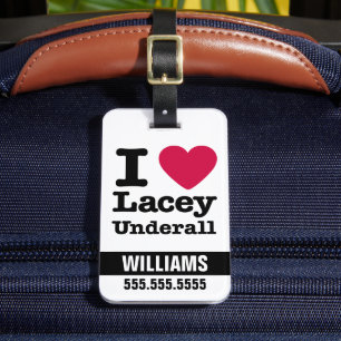 Caddyshack I Love Lacey Underall Luggage Tag
