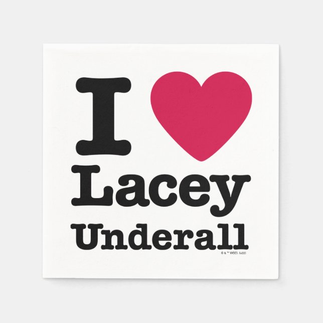 Caddyshack | I Love Lacey Underall Napkin (Front)