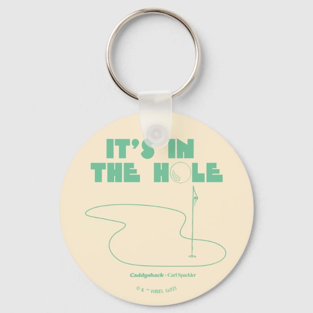 Caddyshack | It's In The Hole Key Ring (Front)