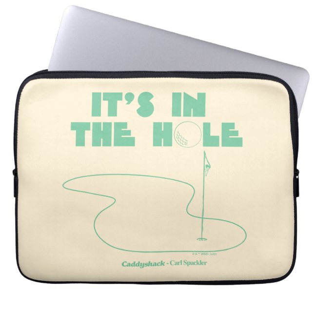 Caddyshack | It's In The Hole Laptop Sleeve (Front)
