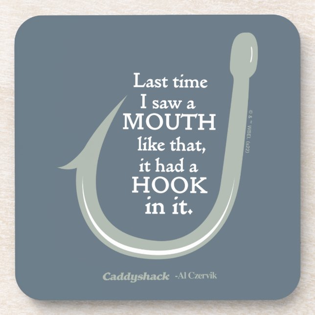 Caddyshack | Last Time I Saw A Mouth Like That Coaster (Front)
