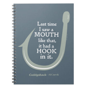 Caddyshack   Last Time I Saw A Mouth Like That Notebook