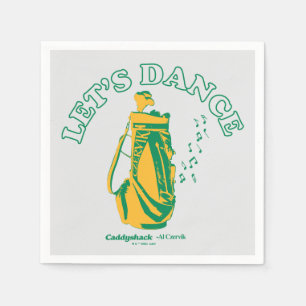 Caddyshack   Let's Dance Napkin