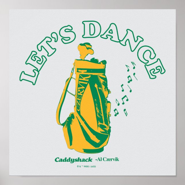 Caddyshack | Let's Dance Poster (Front)